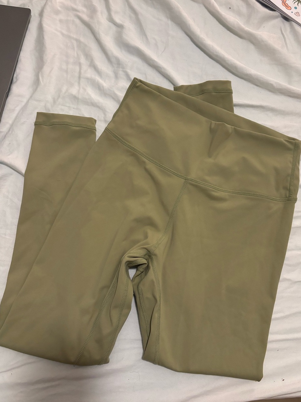 lululemon athletica green leggings